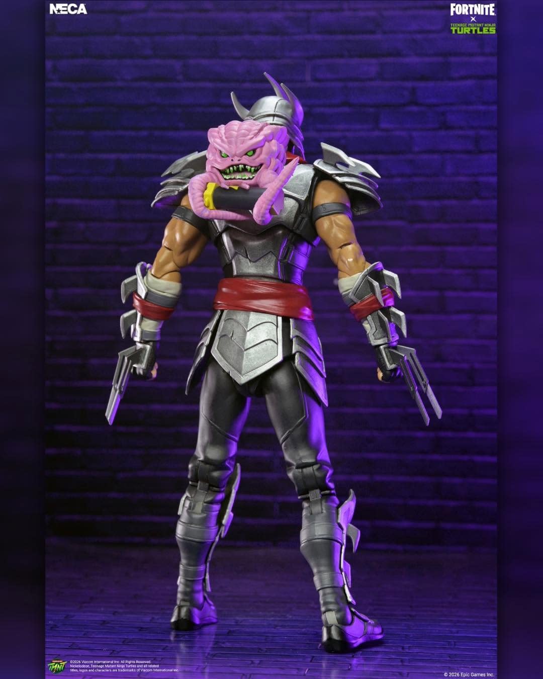 NECA Blends TMNT and Fortnite With New Shredder Action Figure