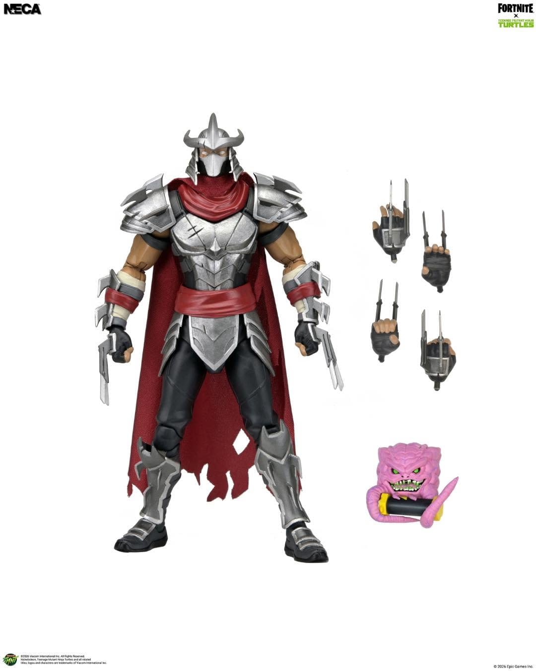 NECA Blends TMNT and Fortnite With New Shredder Action Figure