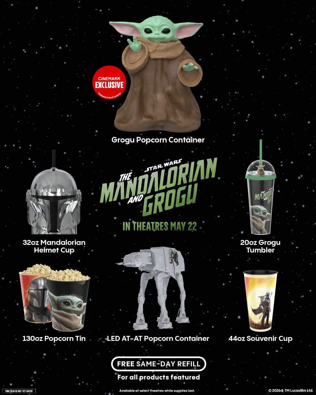 Popcorn Buckets You Might Have Missed: The Mandalorian & More!