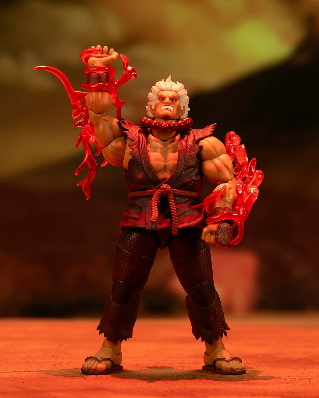Player 2 Sign In with Jada Toys New Akuma Street Fighter II Figure