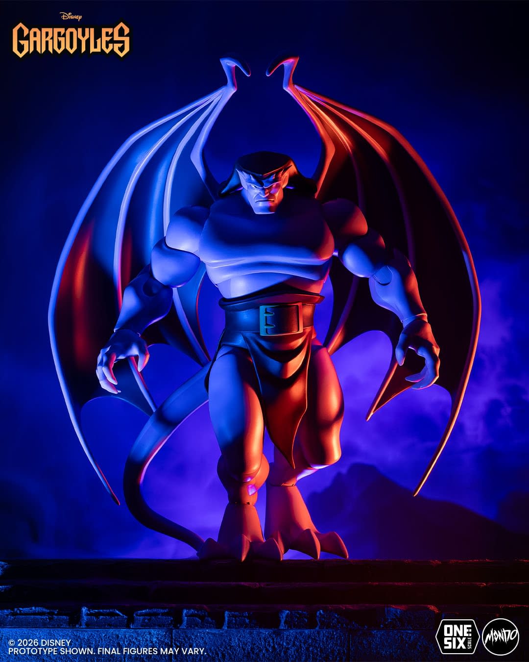 Mondo Reveals New 1/6 Scale Disney's Gargoyles Goliath & Bronx Set