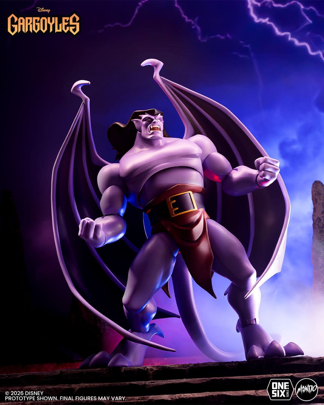 Mondo Reveals New 1/6 Scale Disney's Gargoyles Goliath & Bronx Set