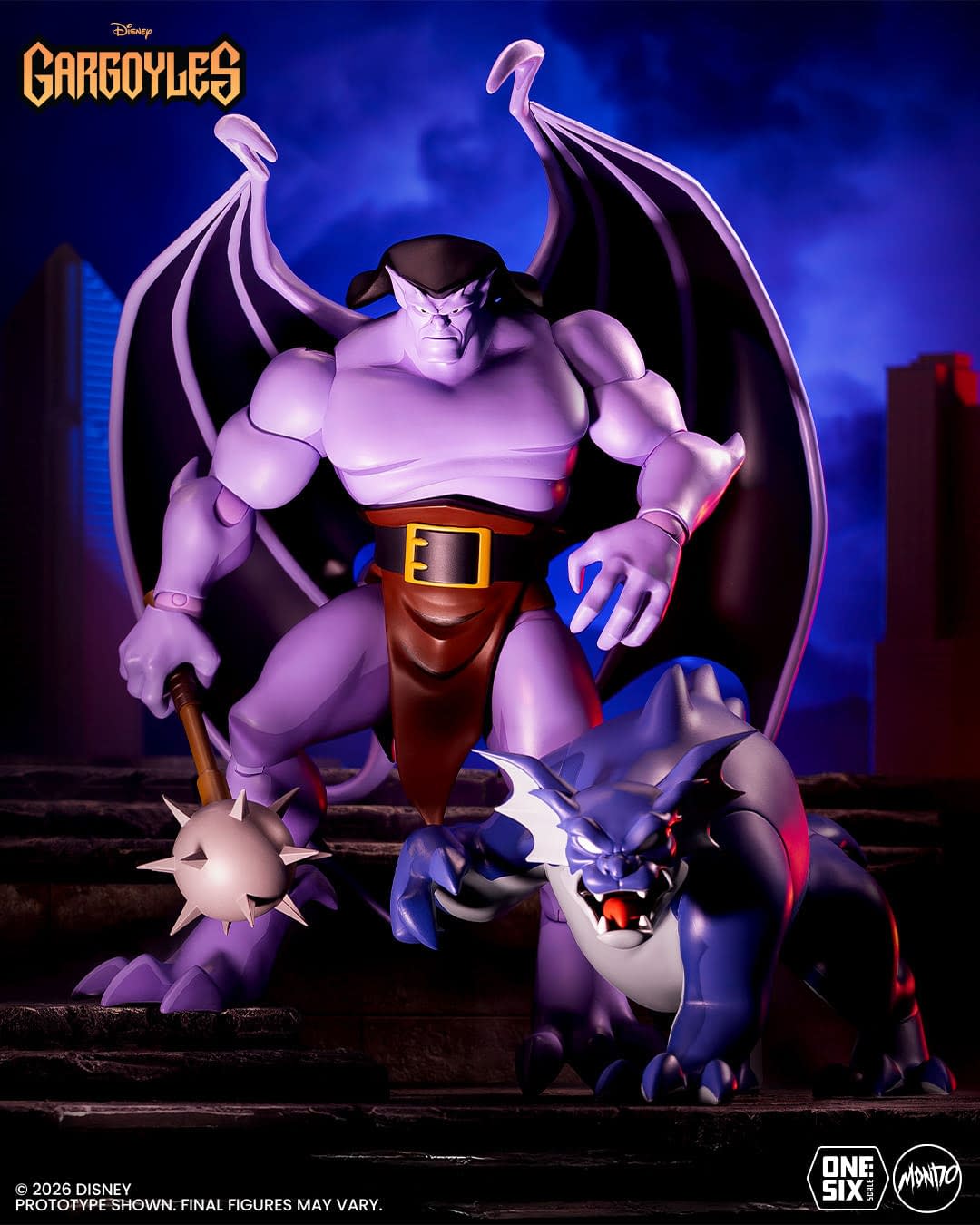Mondo Reveals New 1/6 Scale Disney's Gargoyles Goliath & Bronx Set