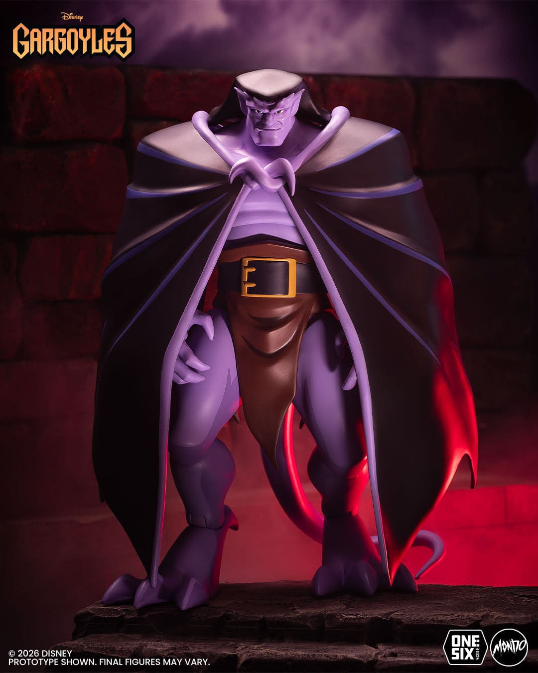 Mondo Reveals New 1/6 Scale Disney's Gargoyles Goliath & Bronx Set