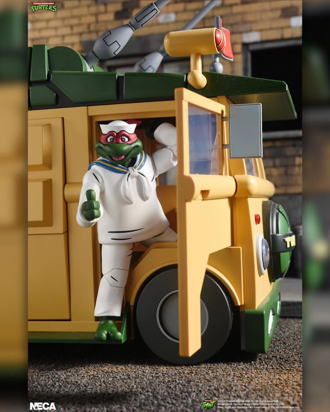 NECA Drops New Sailor Disguise Raphael from TMNT 1987 Cartoon