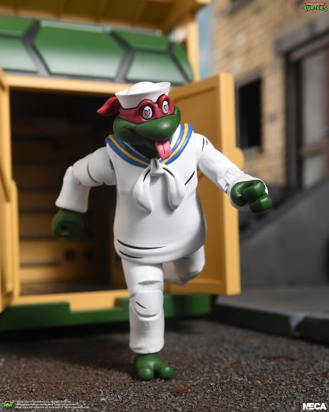 NECA Drops New Sailor Disguise Raphael from TMNT 1987 Cartoon
