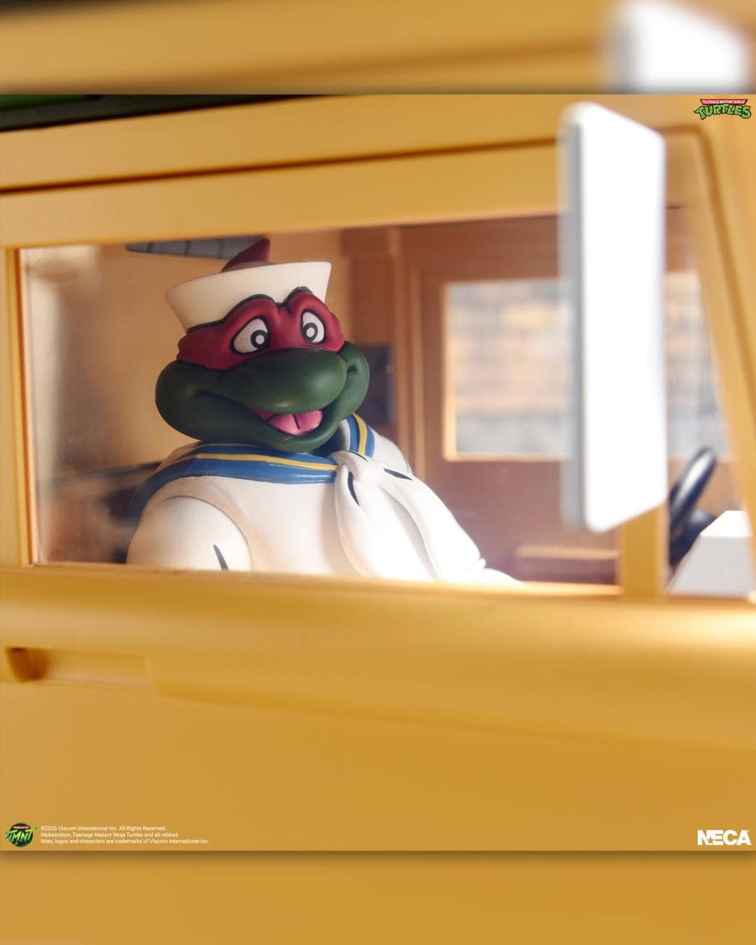 NECA Drops New Sailor Disguise Raphael from TMNT 1987 Cartoon