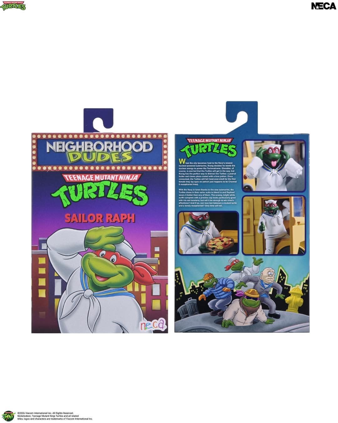 NECA Drops New Sailor Disguise Raphael from TMNT 1987 Cartoon