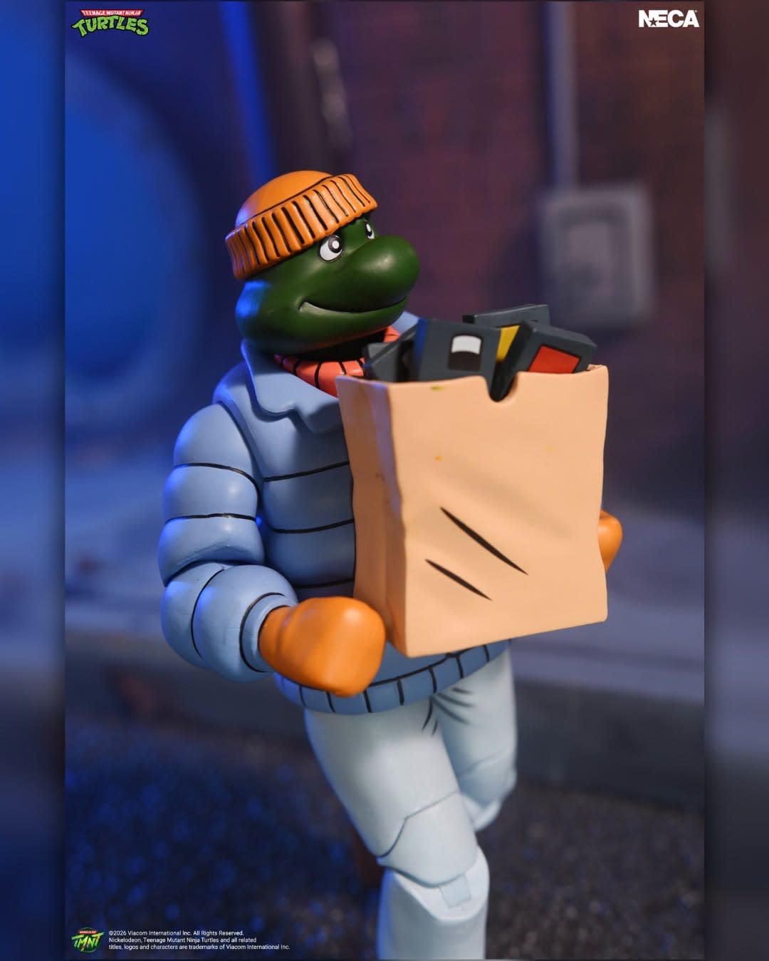 New Teenage Mutant Ninja Turtles Incognito Mikey Arrives from NECA