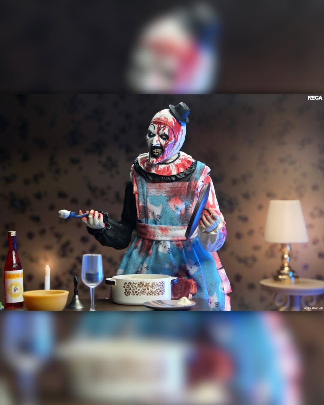 NECA Debuts Ultimate Thanksgiving Art the Clown from Terrifier 2