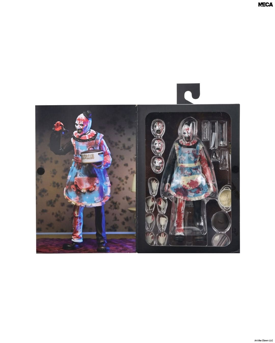NECA Debuts Ultimate Thanksgiving Art the Clown from Terrifier 2