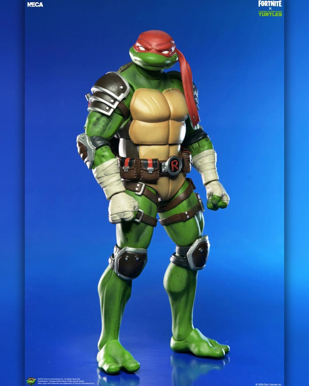 Raphael Drops In with New Fortnite x TMNT Figure from NECA