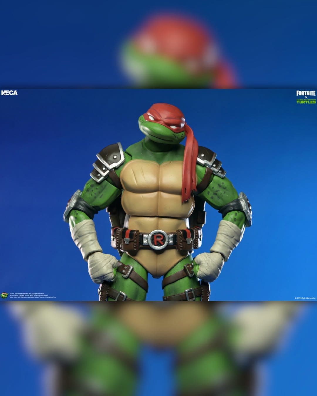 Raphael Drops In with New Fortnite x TMNT Figure from NECA