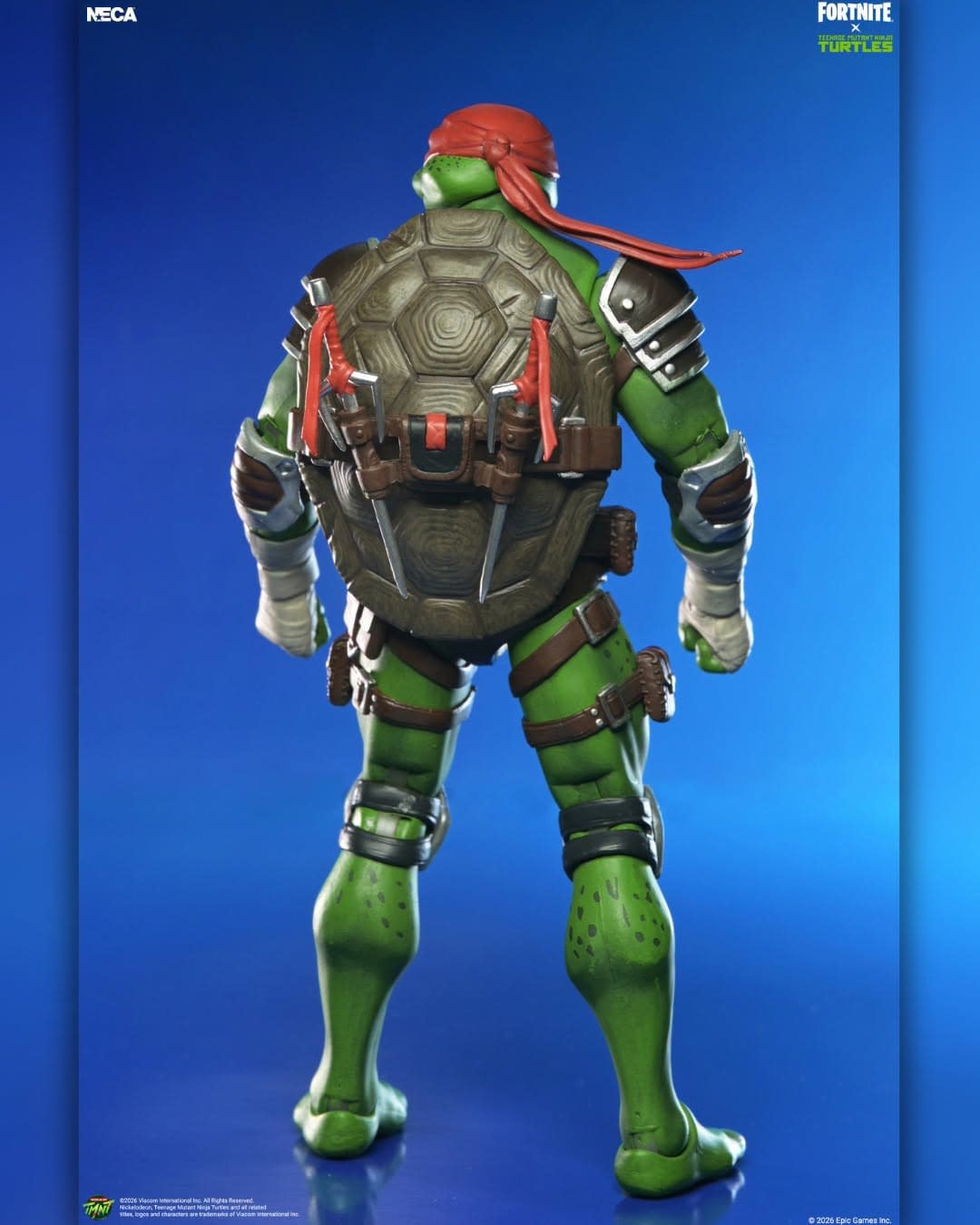 Raphael Drops In with New Fortnite x TMNT Figure from NECA