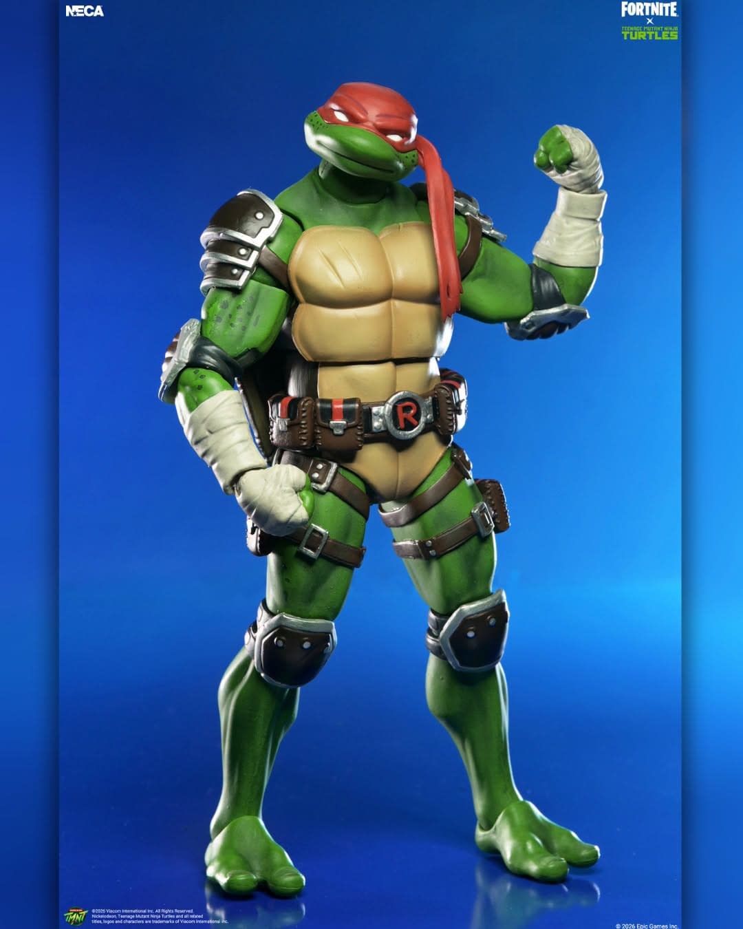 Raphael Drops In with New Fortnite x TMNT Figure from NECA