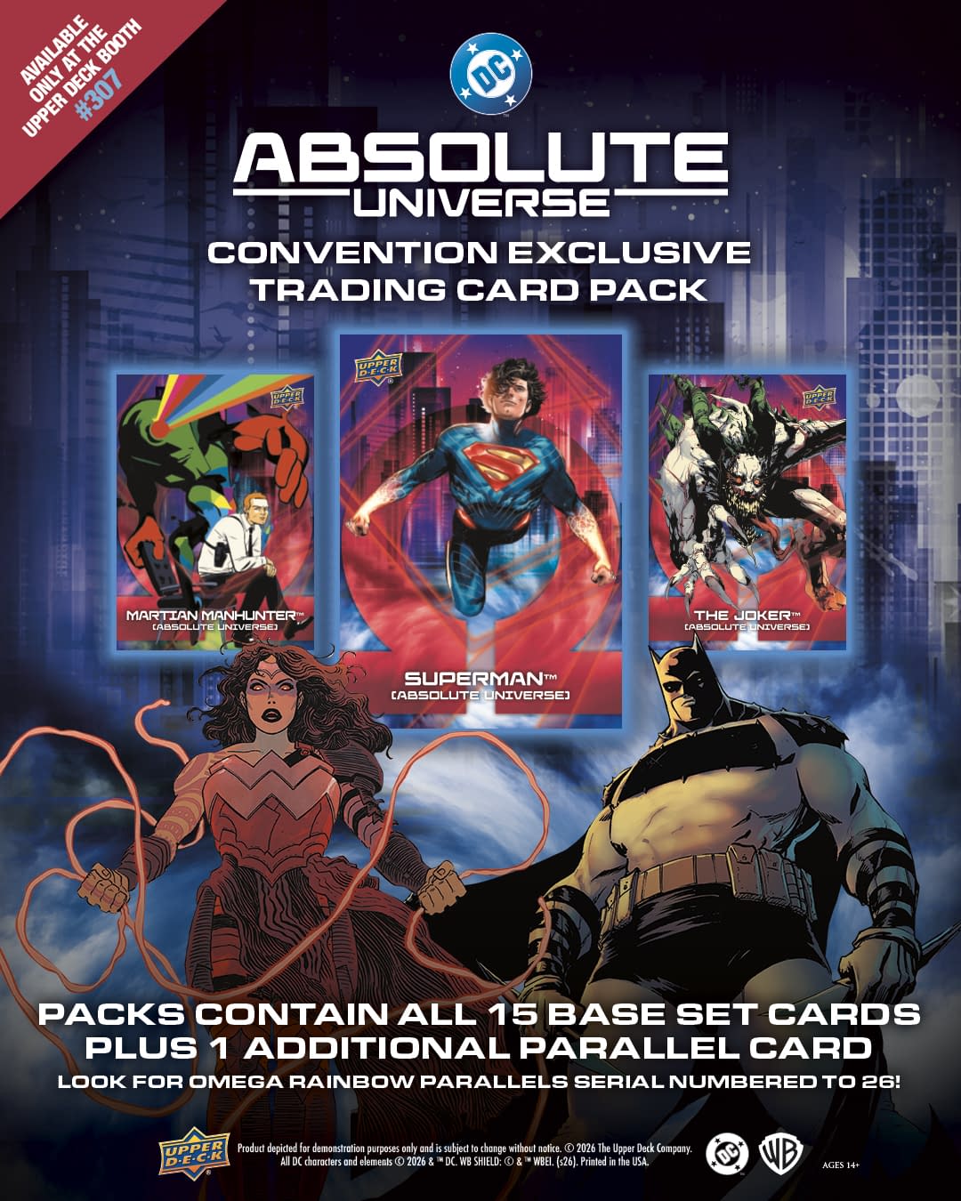 Upper Deck San Diego Comic-Con Exclusive Absolute DC Trading Cards