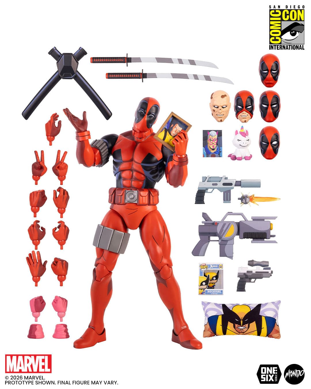 Deadpool Joins Mondo's X-Men: The Animated Series 1/6 Collection