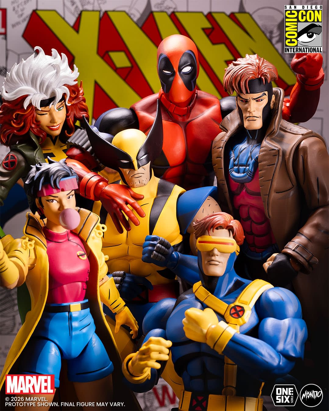 Deadpool Joins Mondo's X-Men: The Animated Series 1/6 Collection
