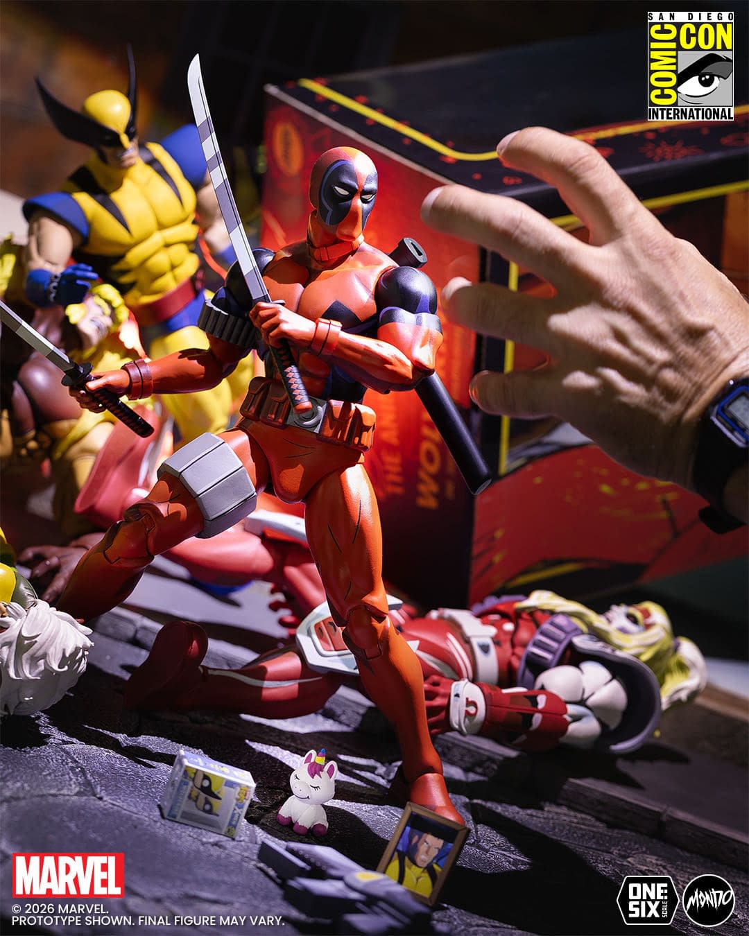 Deadpool Joins Mondo's X-Men: The Animated Series 1/6 Collection