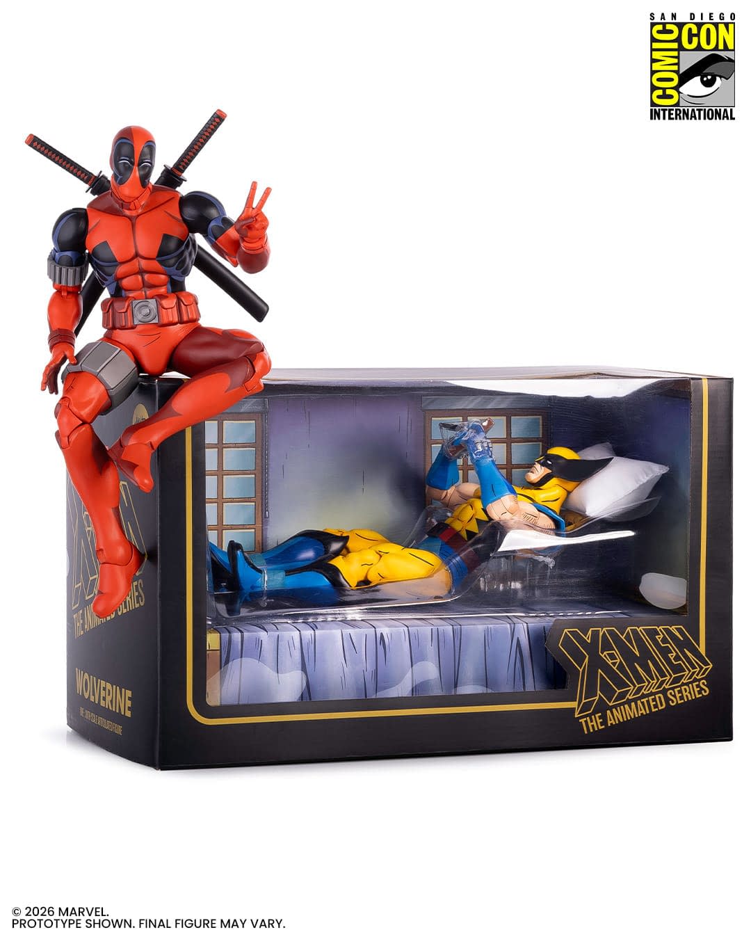 Deadpool Joins Mondo's X-Men: The Animated Series 1/6 Collection