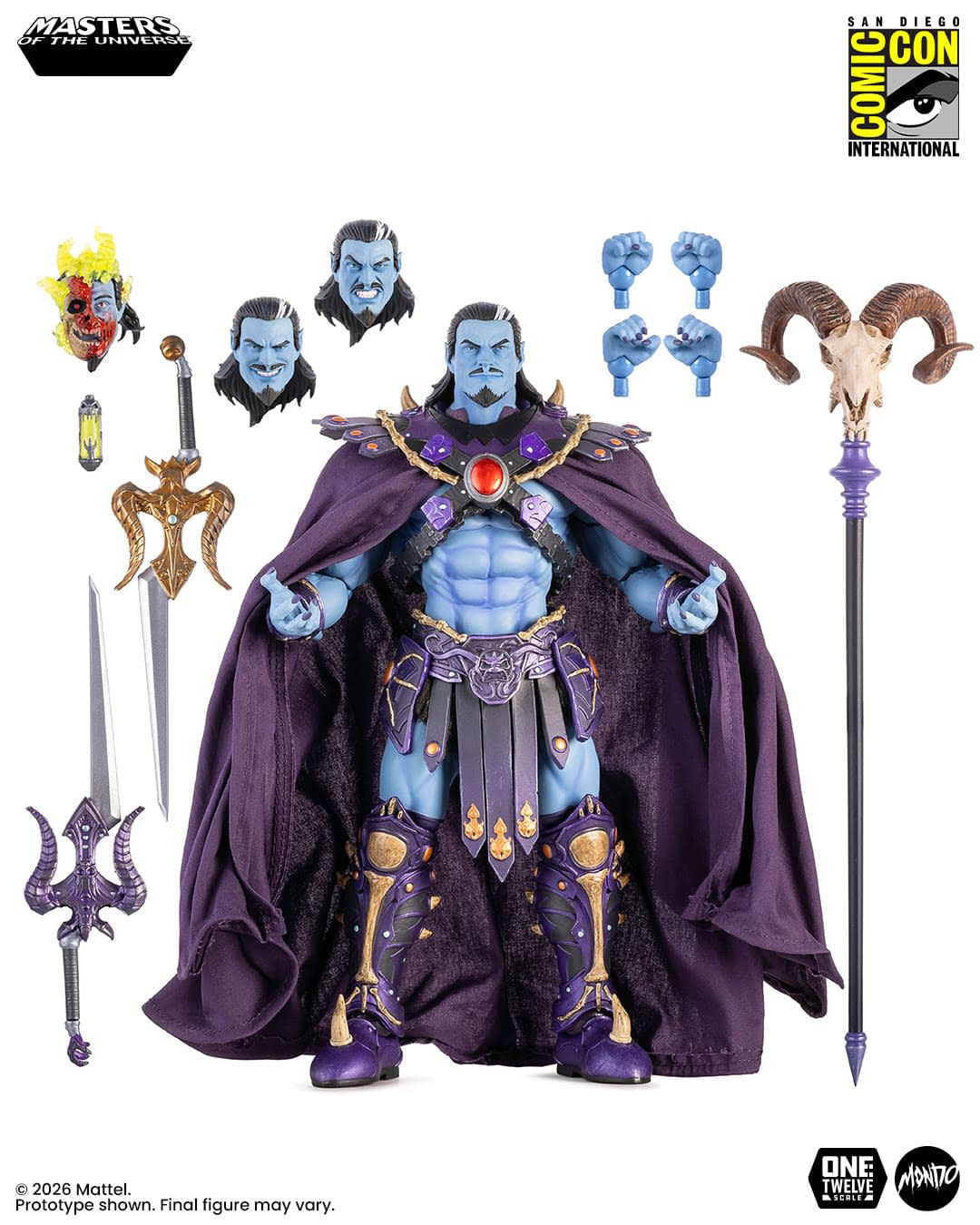 Mondo Debuts Timed Edition Masters of the Universe 200X Keldor Figure