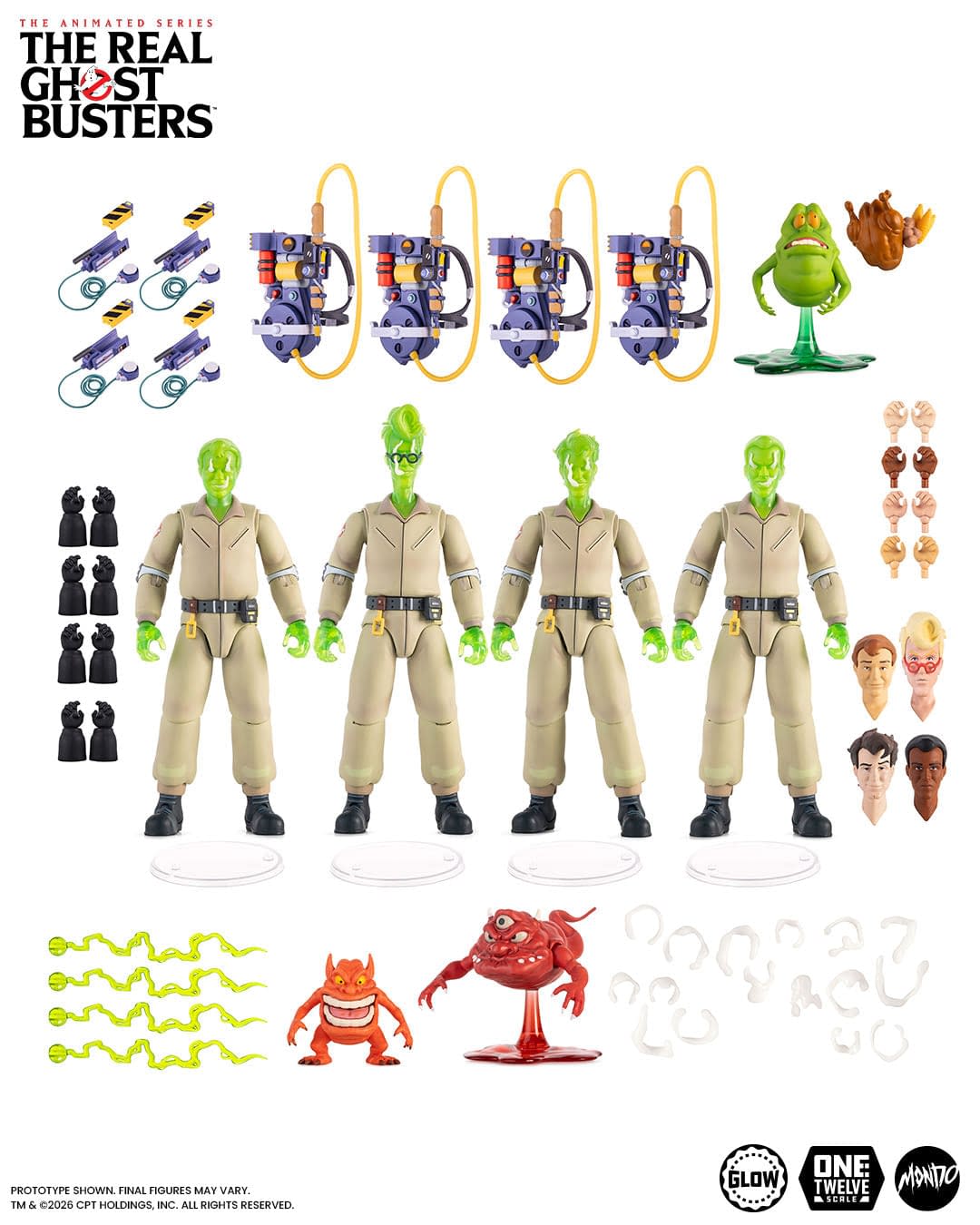 Mondo Unveils Exclusive The Real Ghostbusters Citizen Ghost 4-Pack