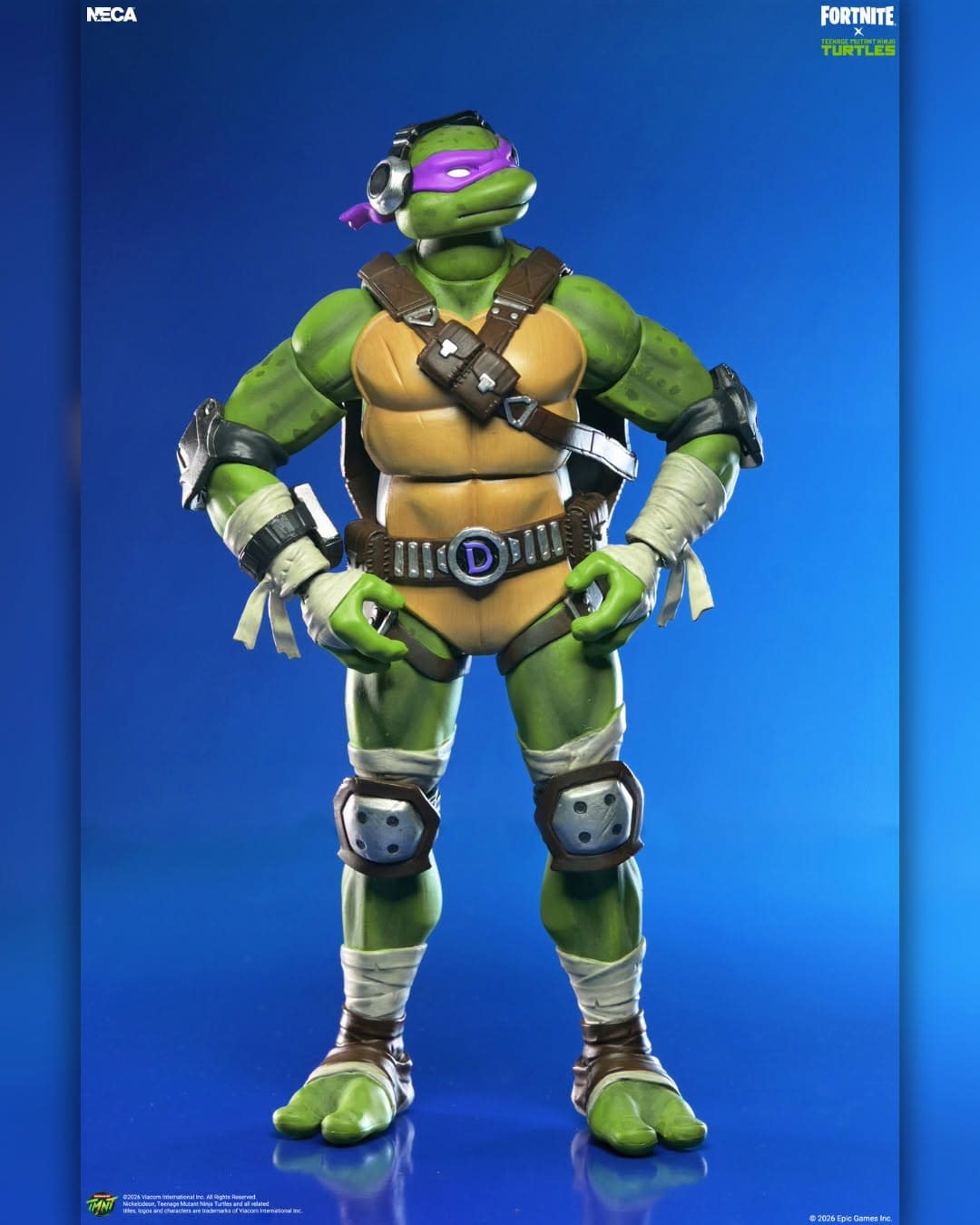 New Fortnite x Teenage Mutant Ninja Turtles Donatello Drops From NECA