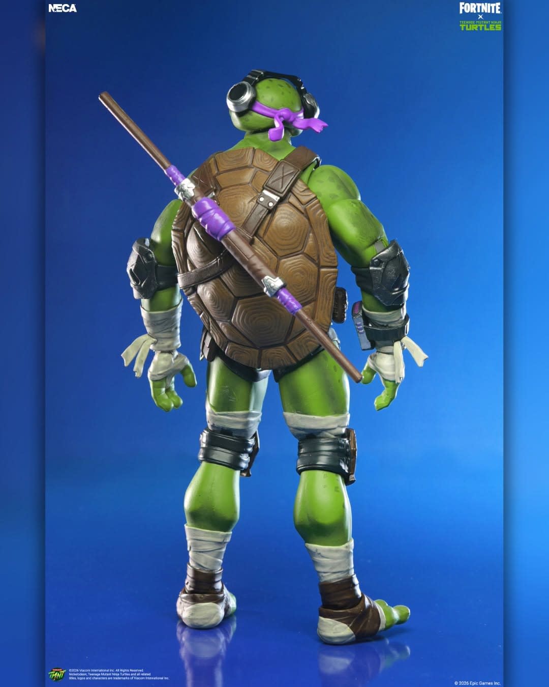 New Fortnite x Teenage Mutant Ninja Turtles Donatello Drops From NECA
