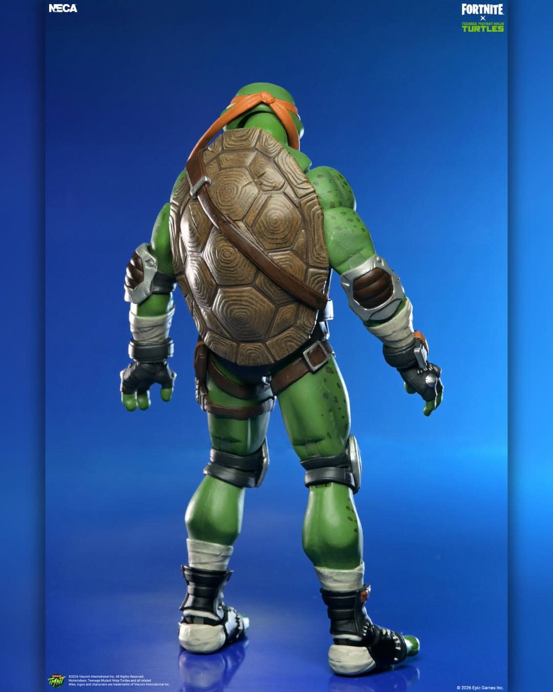 Michelangelo Joins NECA's Fortnite x Teenage Mutant Ninja Turtles Line