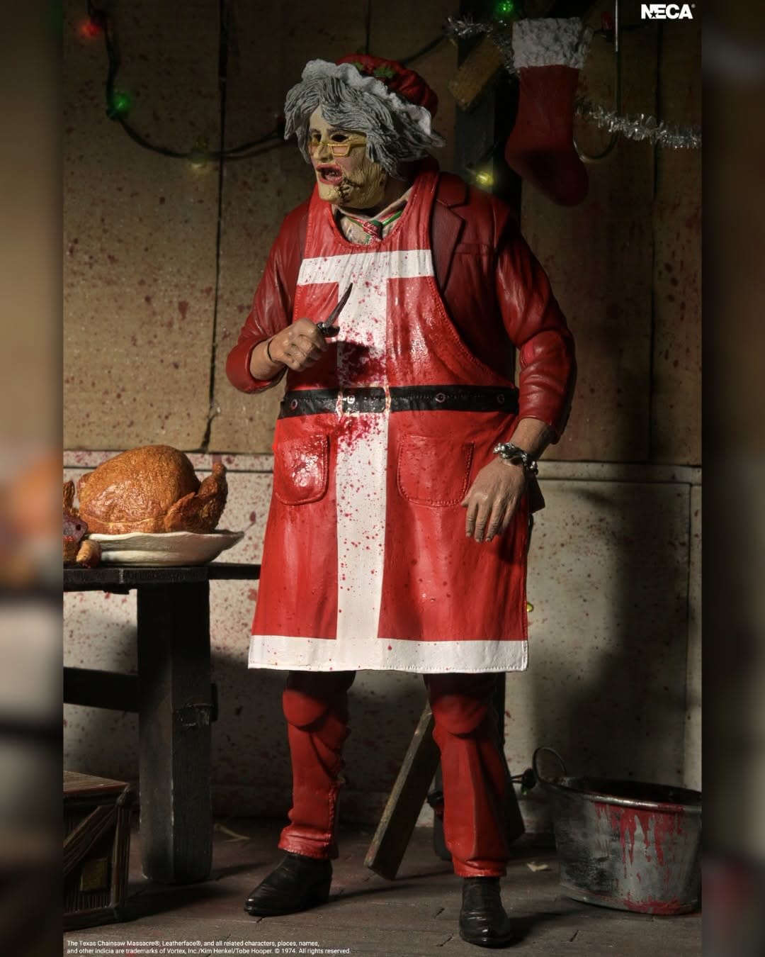 New Holiday Texas Chainsaw Massacre Leatherface Debuts from NECA
