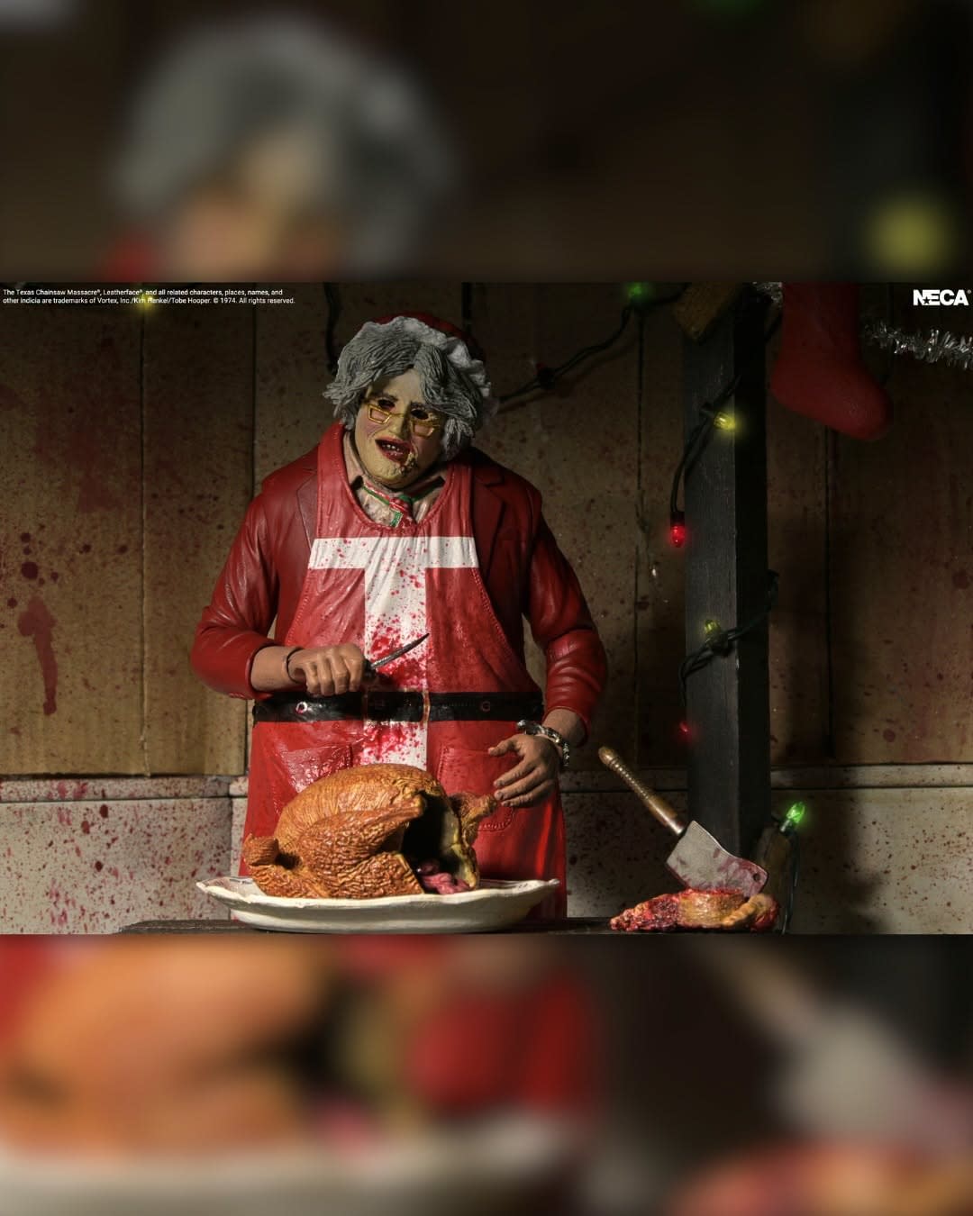 New Holiday Texas Chainsaw Massacre Leatherface Debuts from NECA