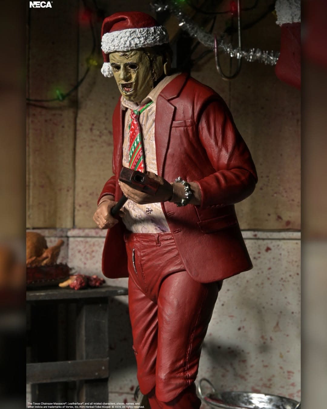 New Holiday Texas Chainsaw Massacre Leatherface Debuts from NECA