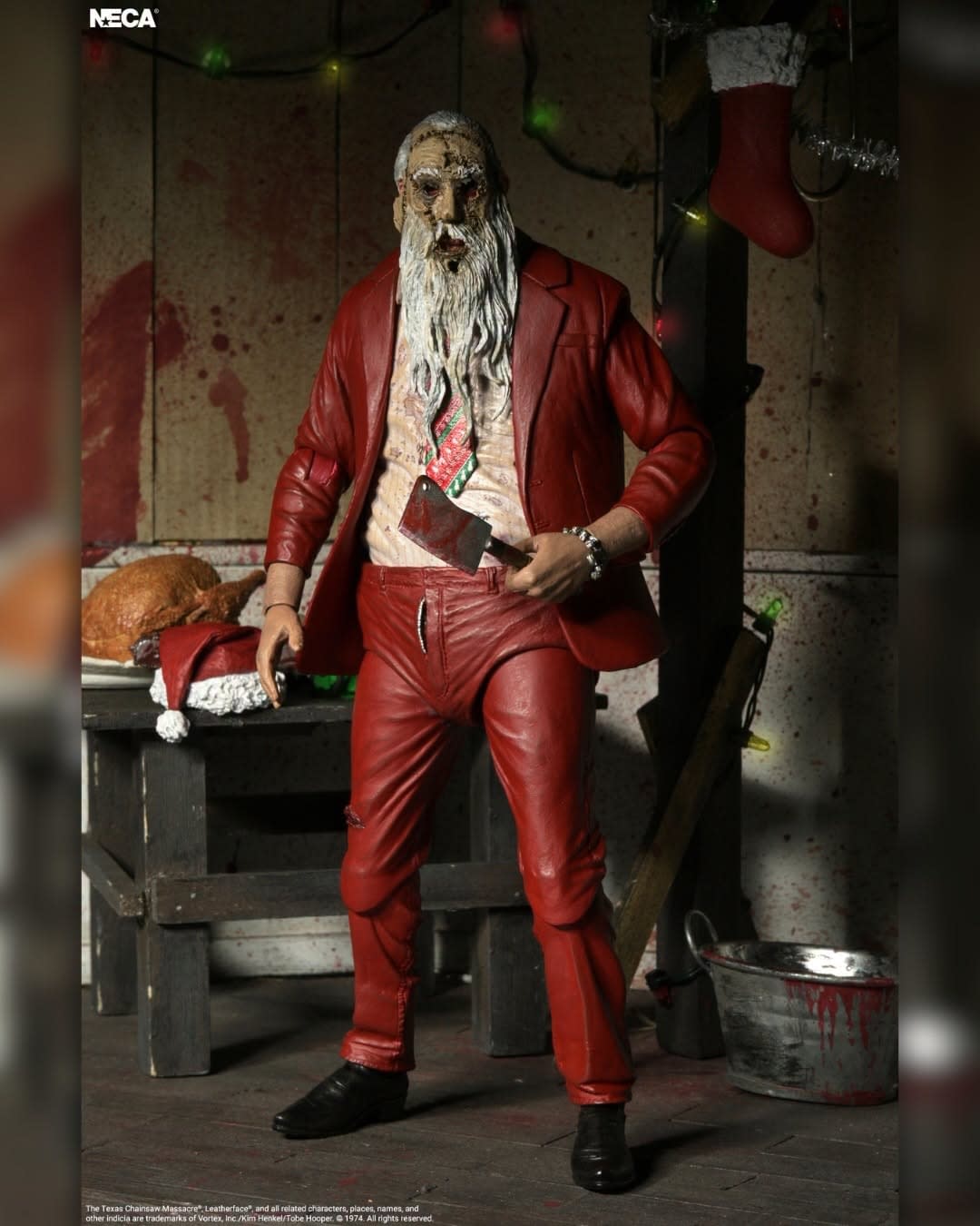 New Holiday Texas Chainsaw Massacre Leatherface Debuts from NECA