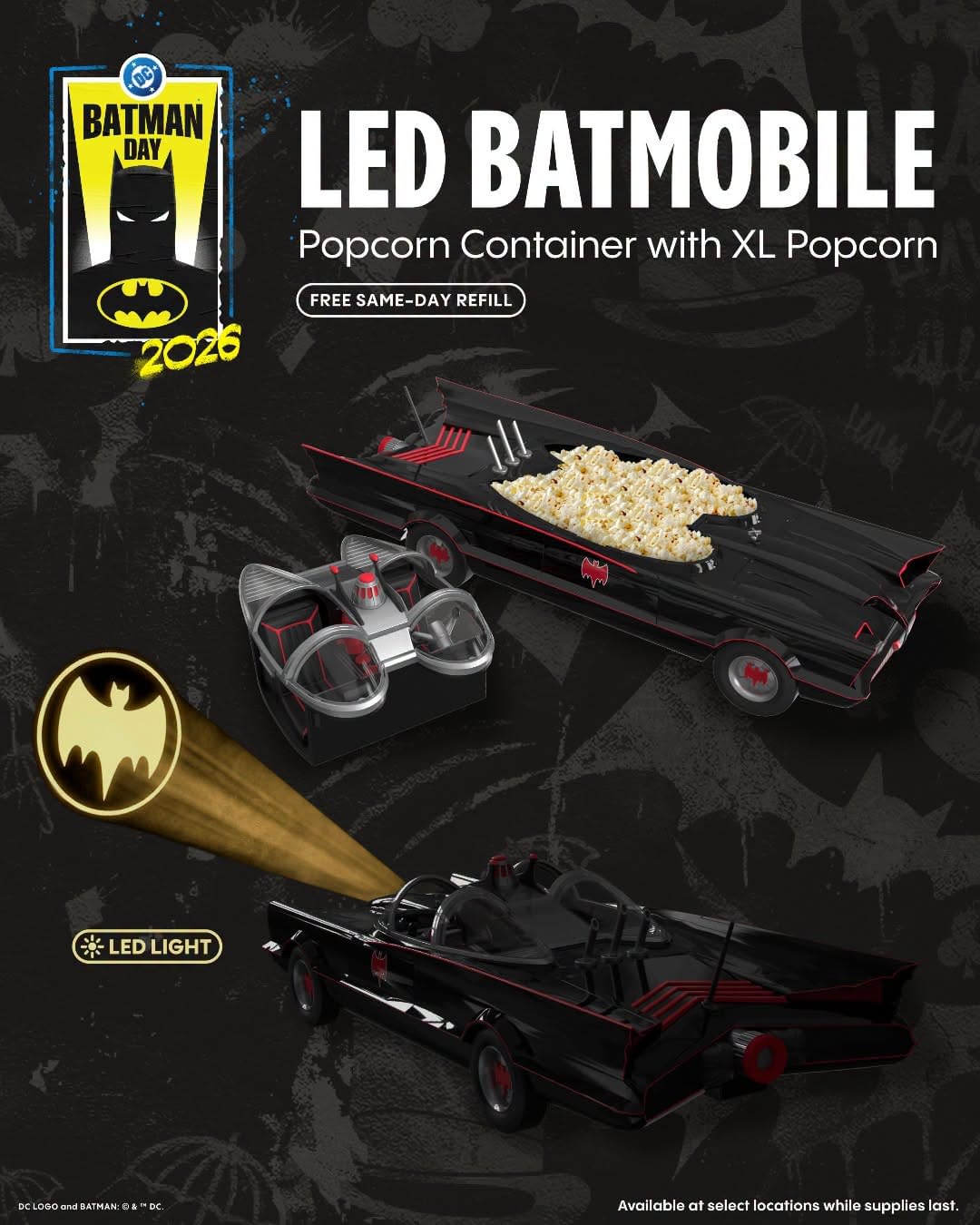 New Popcorn Buckets Arrive in Cars, Harry Potter, Batman and More!