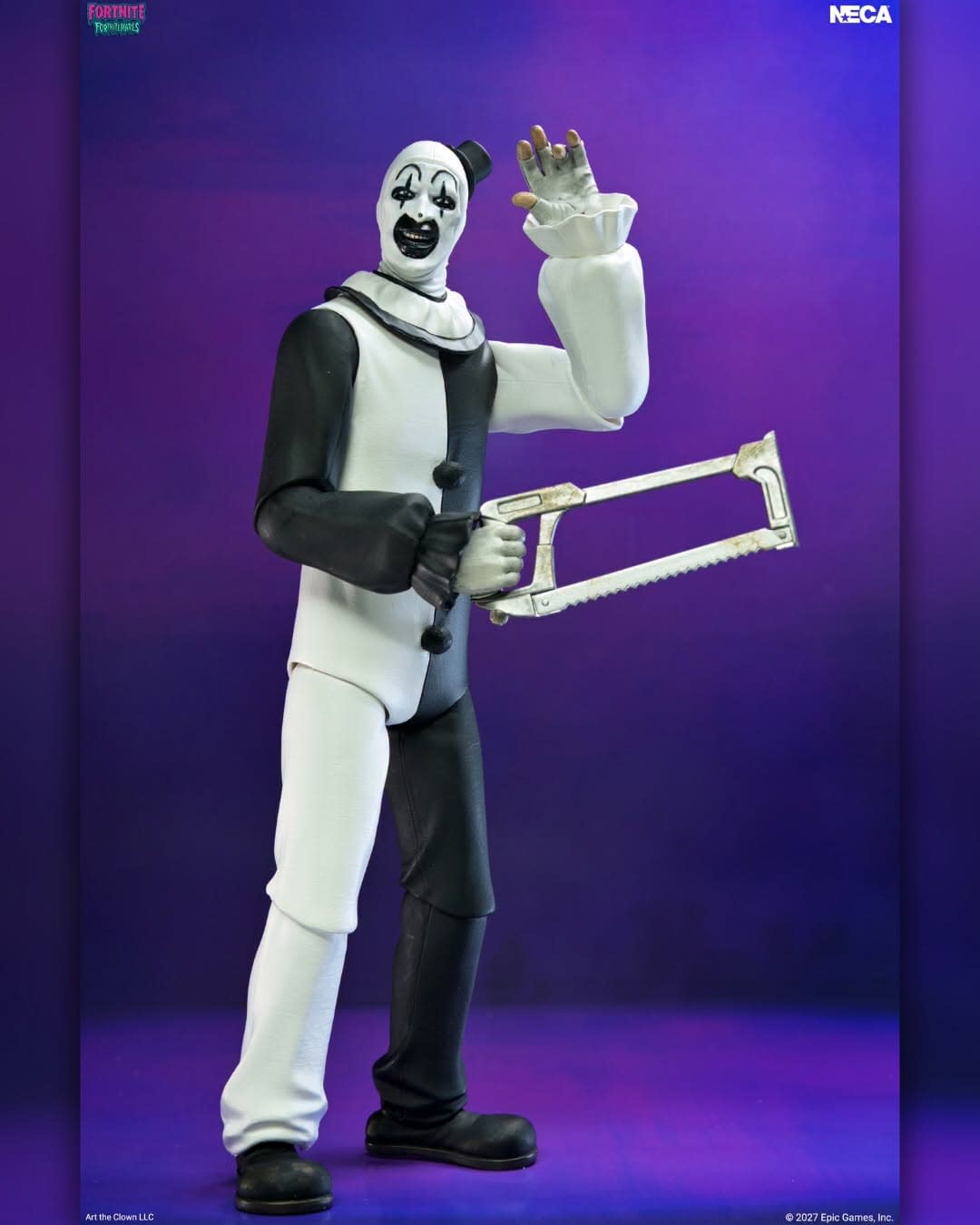 Art the Clown Slays the Island with New Fortnite x Terrifier from NECA