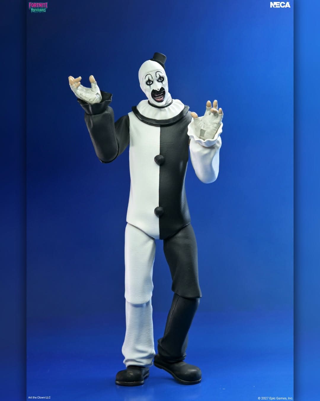 Art the Clown Slays the Island with New Fortnite x Terrifier from NECA