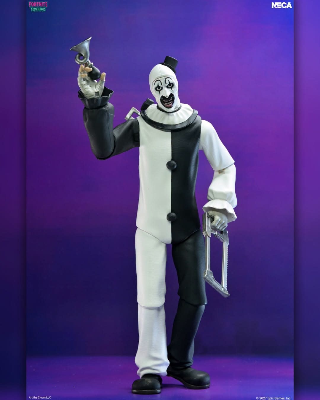 Art the Clown Slays the Island with New Fortnite x Terrifier from NECA