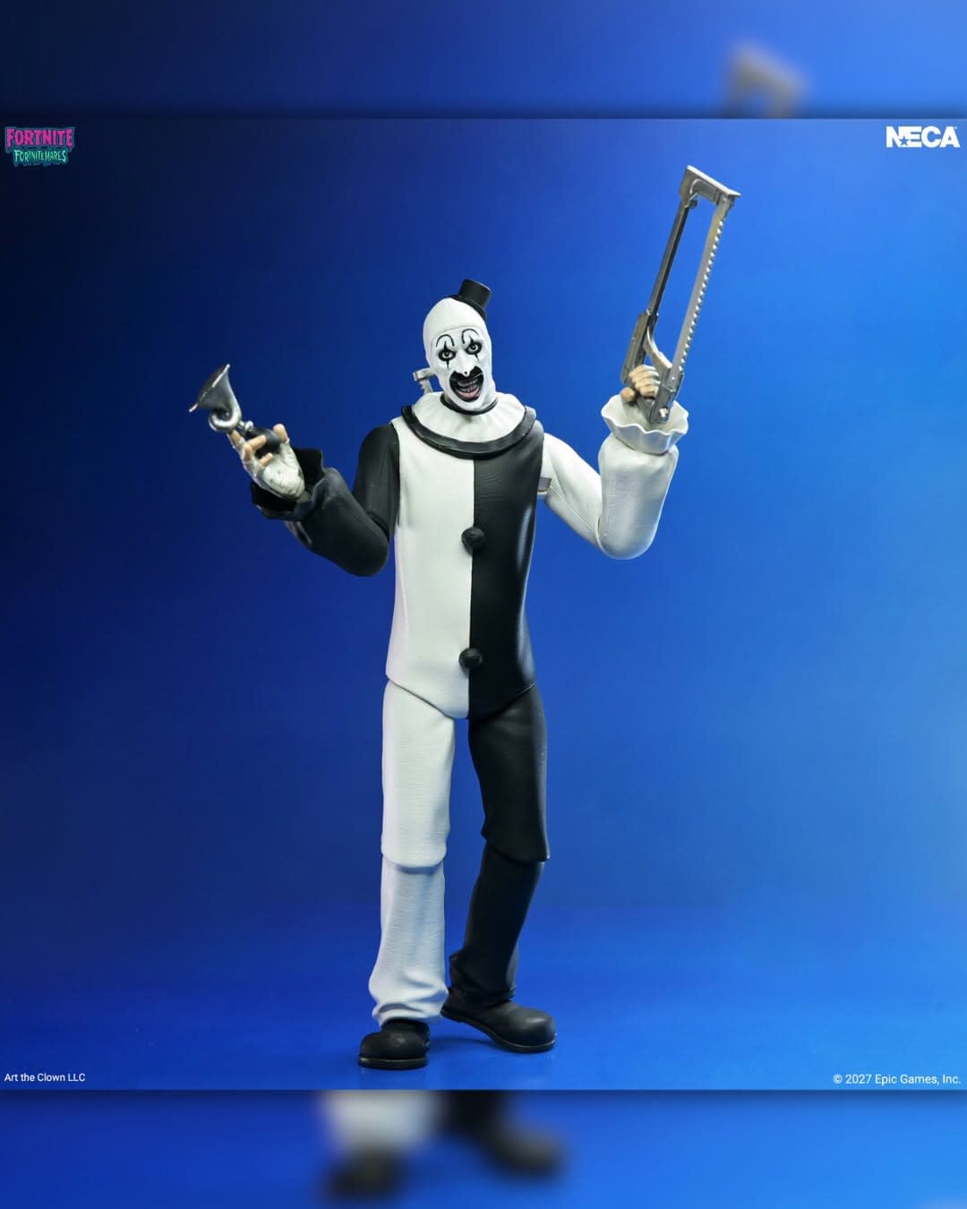 Art the Clown Slays the Island with New Fortnite x Terrifier from NECA
