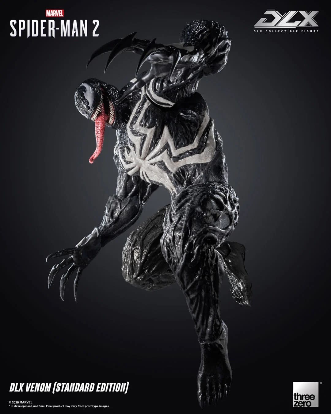 Darkness Rises with threezero's Marvel's Spider-Man 2 DLX Venom Figure
