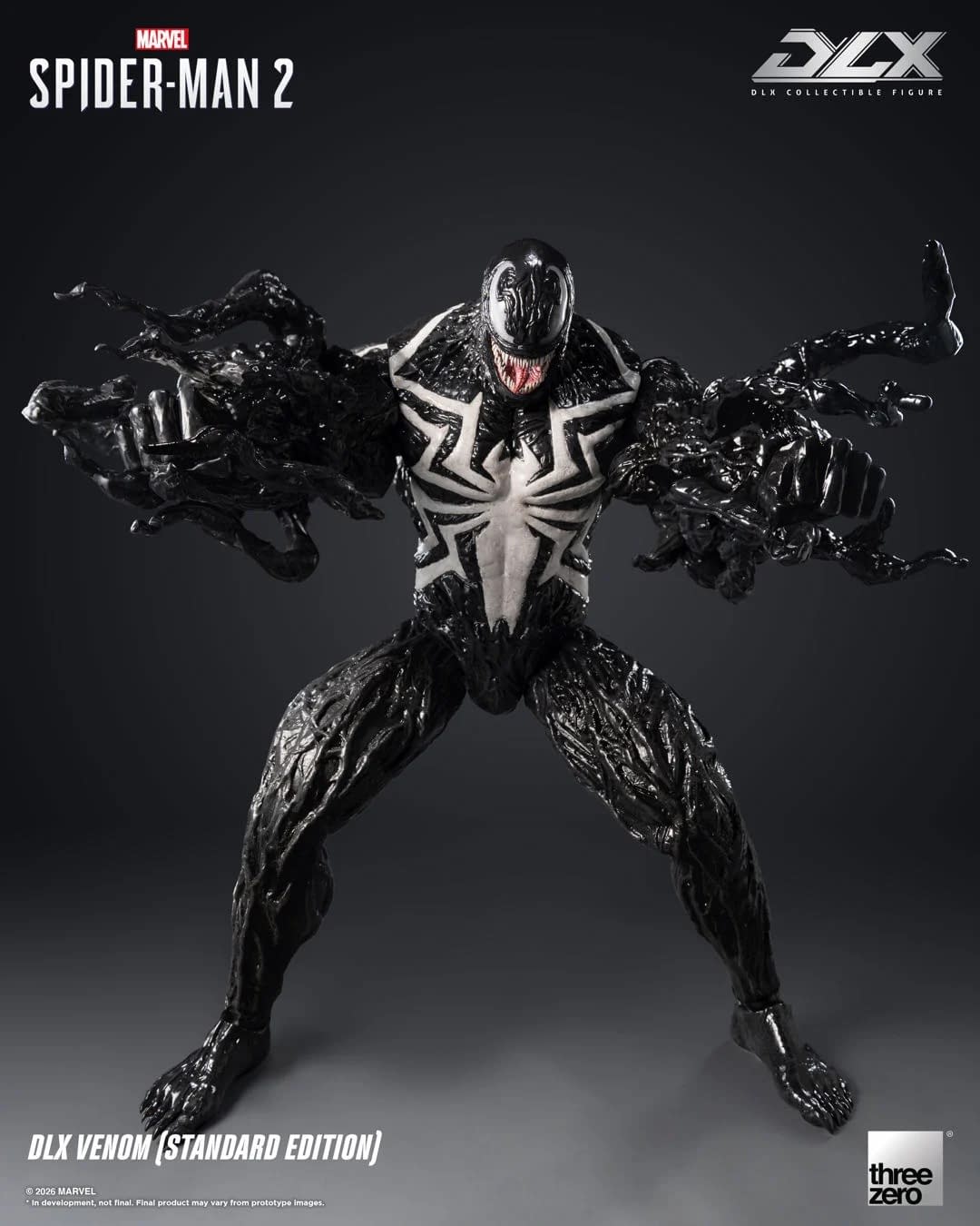 Darkness Rises with threezero's Marvel's Spider-Man 2 DLX Venom Figure