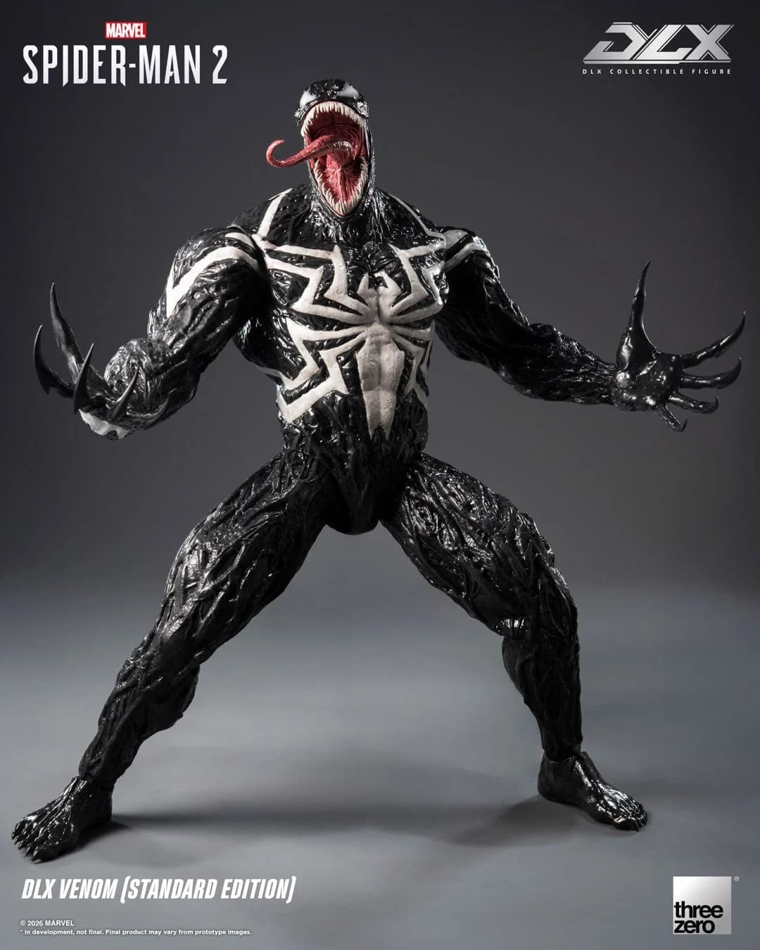 Darkness Rises with threezero's Marvel's Spider-Man 2 DLX Venom Figure