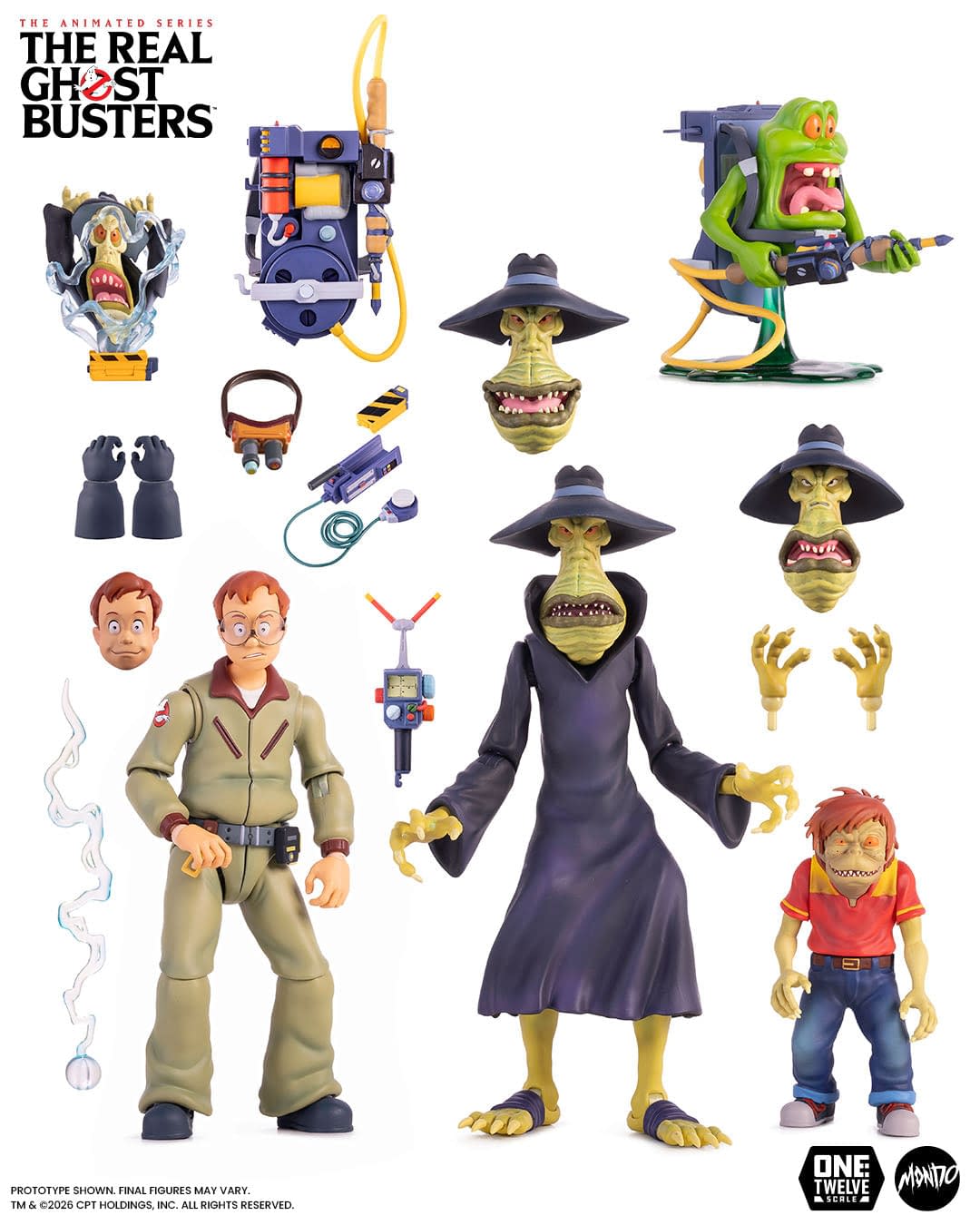 Mondo Debuts The Real Ghostbusters 1/12 Louis Tully 1/12 Figure Set
