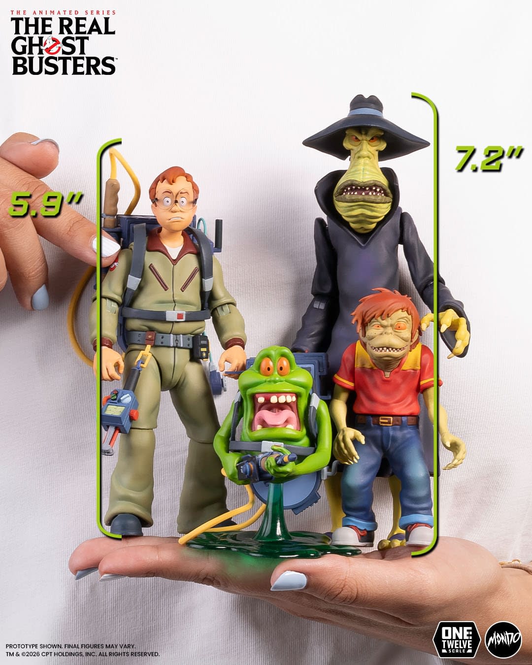 Mondo Debuts The Real Ghostbusters 1/12 Louis Tully 1/12 Figure Set