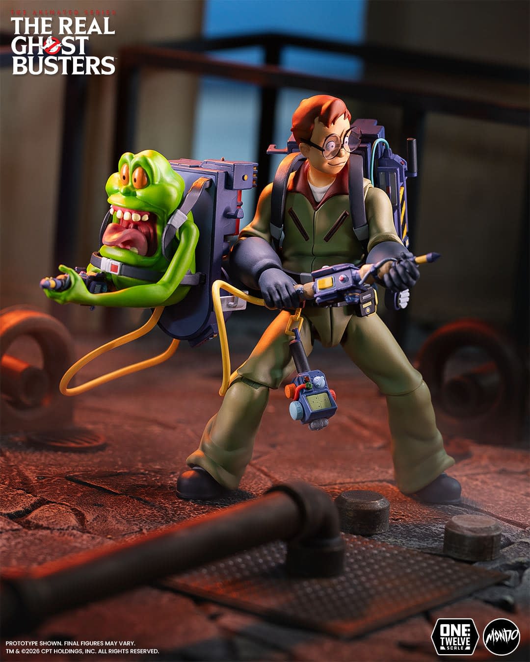 Mondo Debuts The Real Ghostbusters 1/12 Louis Tully 1/12 Figure Set