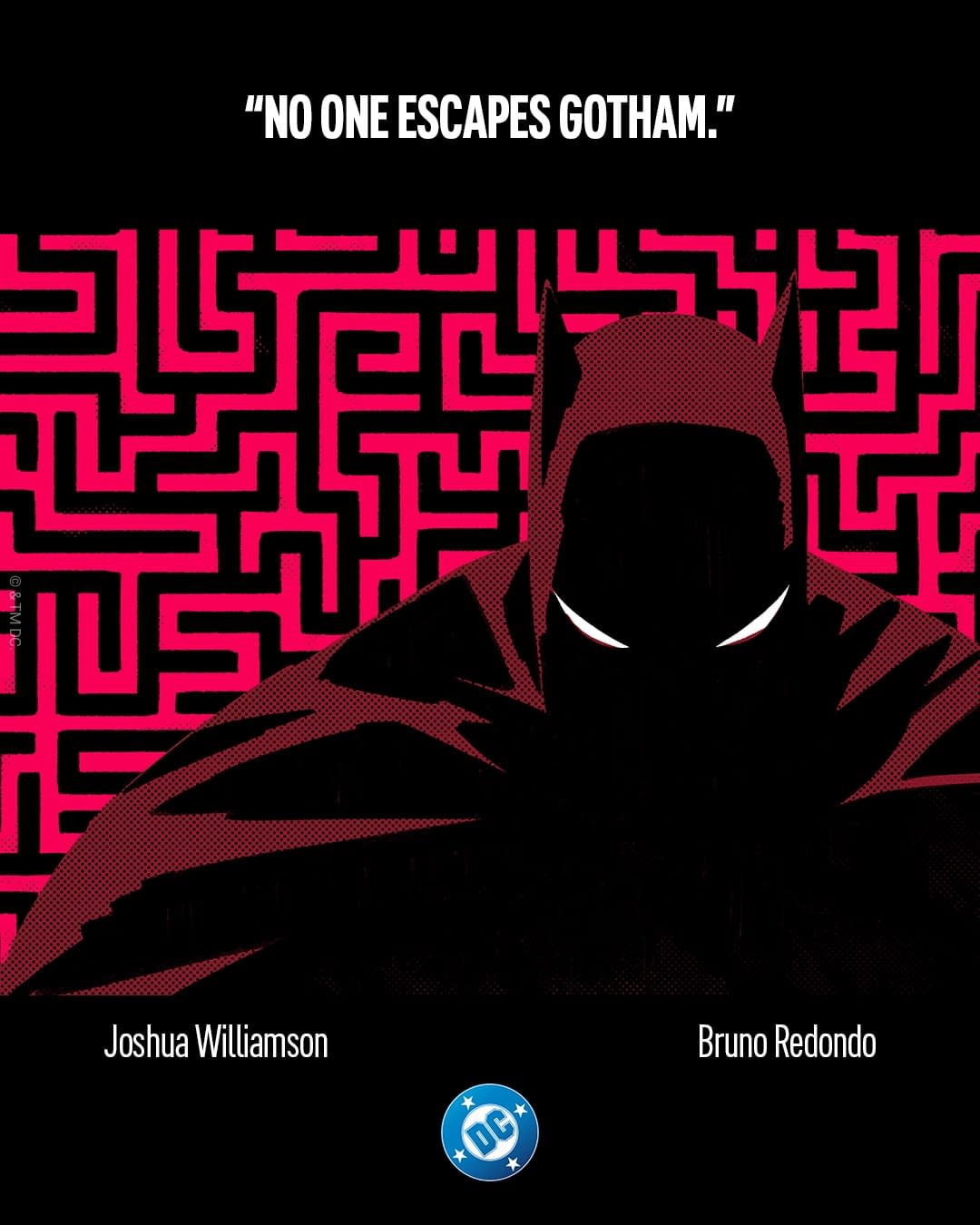Joshua Williamson & Bruno Redondo's NYCC Announcement: It's Batman