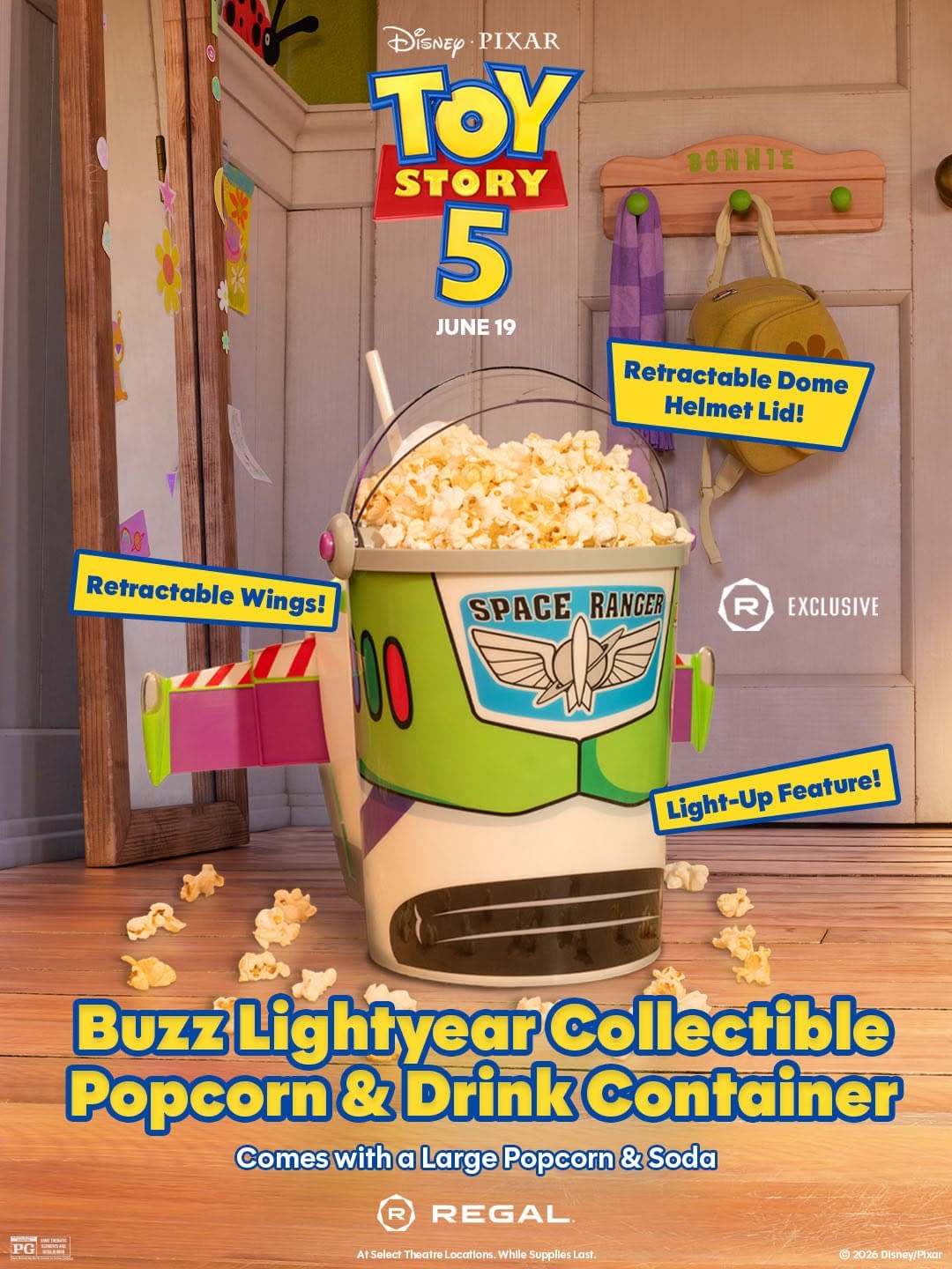 Toy Story 5 Theater Round-Up: Popcorn Buckets, ICEEs, and More!