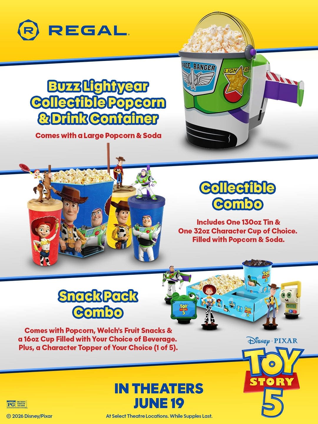 Toy Story 5 Theater Round-Up: Popcorn Buckets, ICEEs, and More!