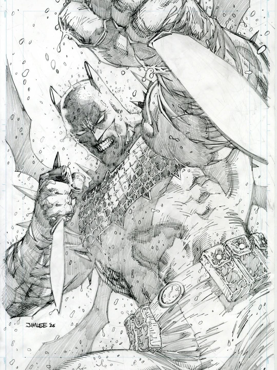 Jim Lee's Absolute Batman/Superman/Wonder Woman Variants For SDCC