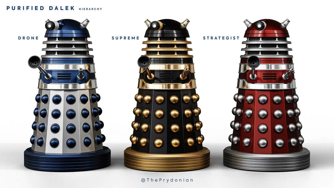 Has Doctor Who: Circuit Breaker Used Unofficial Dalek Fan Art?