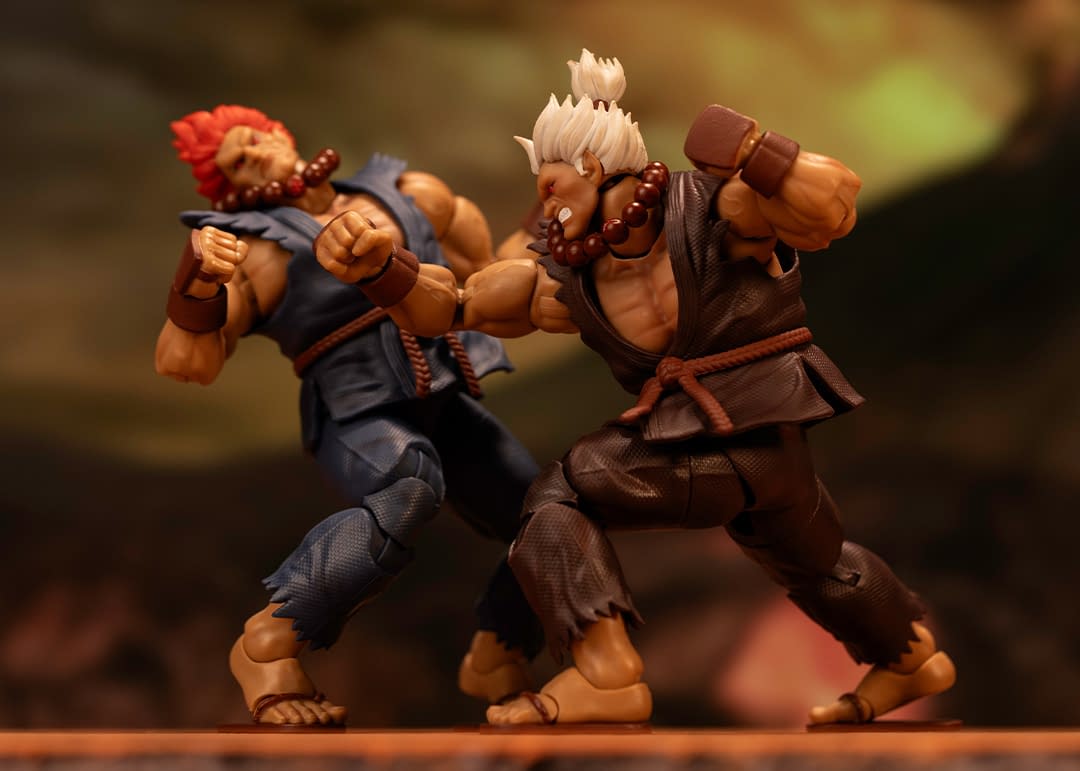 Player 2 Sign In with Jada Toys New Akuma Street Fighter II Figure